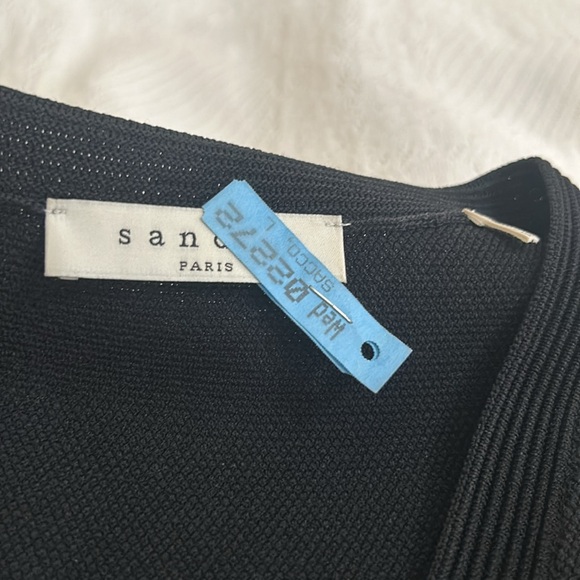Sandro black knit ‘tennis dress’. Small - Picture 2 of 5